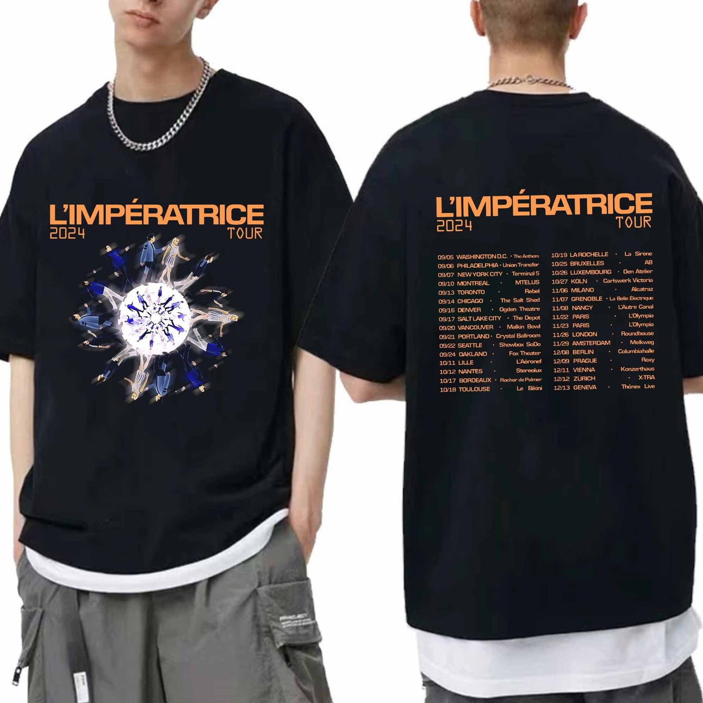 LImpratrice 2024 Tour Double Sided Shirt