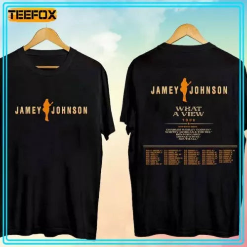Jamey Johnson – What A View Tour 2024 Unisex T-Shirt