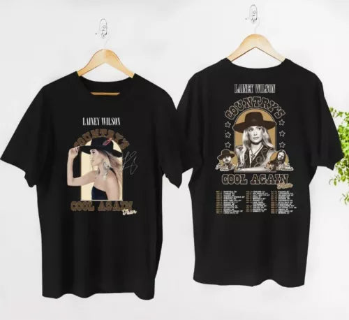 Lainey Wilson Graphic Shirt, Country's Cool Again Tour 2024 Shirt