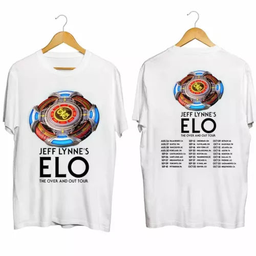 Jeff Lynne's ELO - The Over and Out Tour 2024 T-Shirt