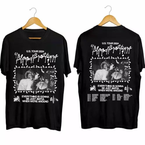 The Blood Brothers 2024 Tour Shirt, The Blood Brothers Band Fan Shirt