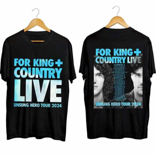 For King And Country Unsung Hero Tour 2024 Unisex T-Shirt