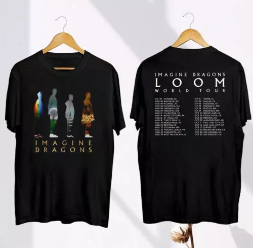 Graphic Imagine Dragons Loom Tour 2024 T-Shirt
