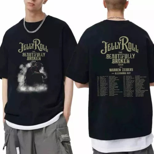 Jelly Roll The Beautifully Broken Tour 2024 T-Shirt