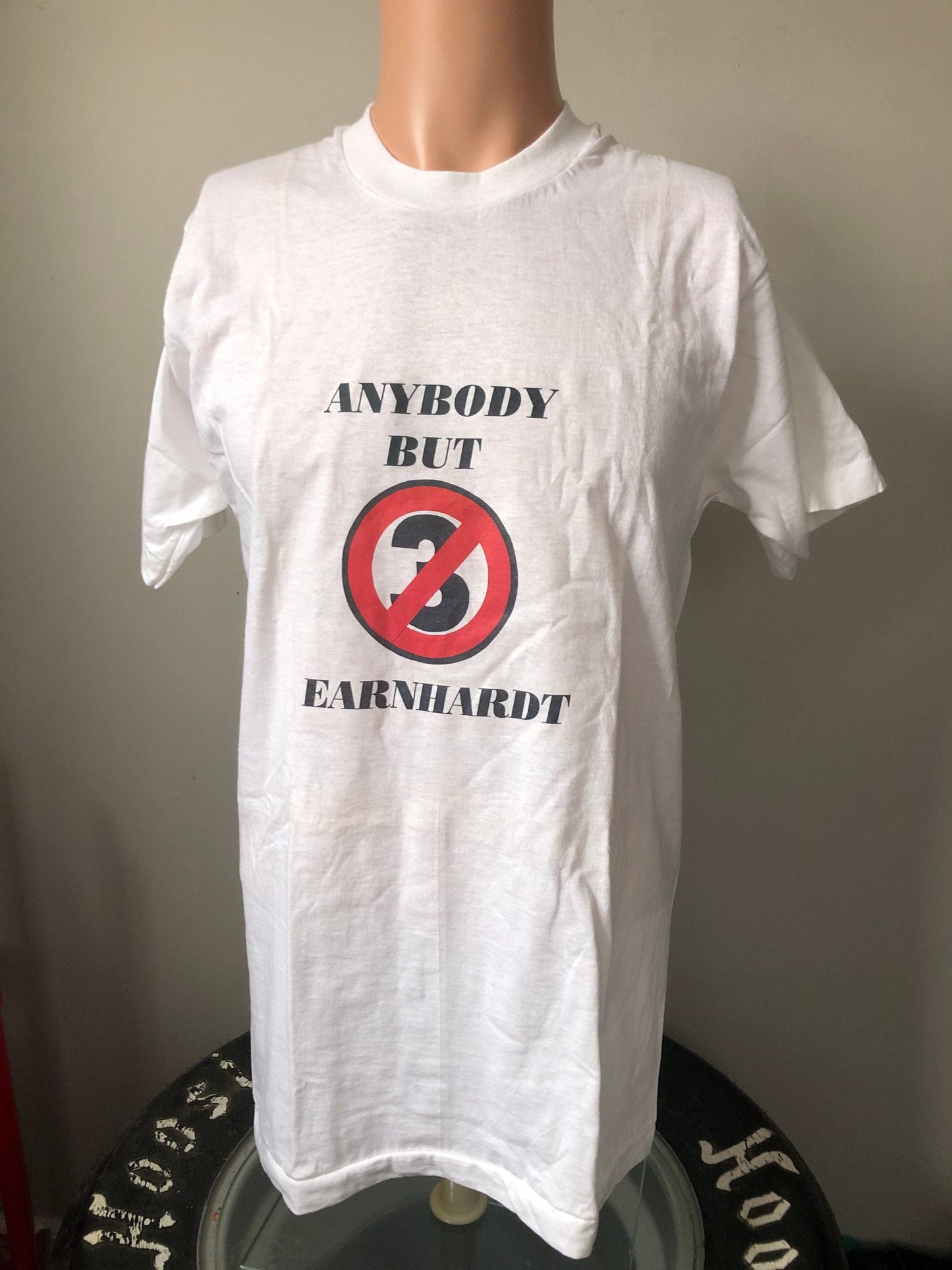 Deadstock Anybody But Earnhardt Homemade Double Sided T-Shirt