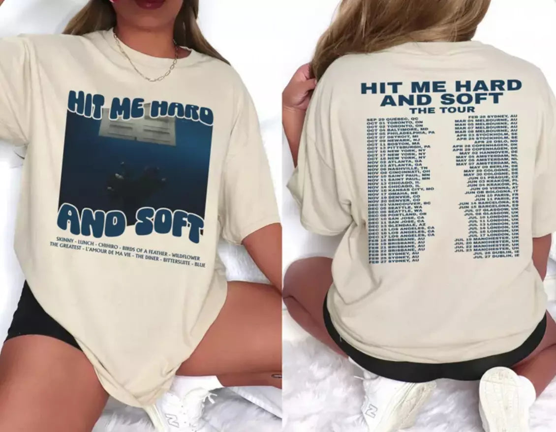Hit me Hard And Soft The Tour Shirt, Hit me Hard And Soft Shirt, Hit me Hard And