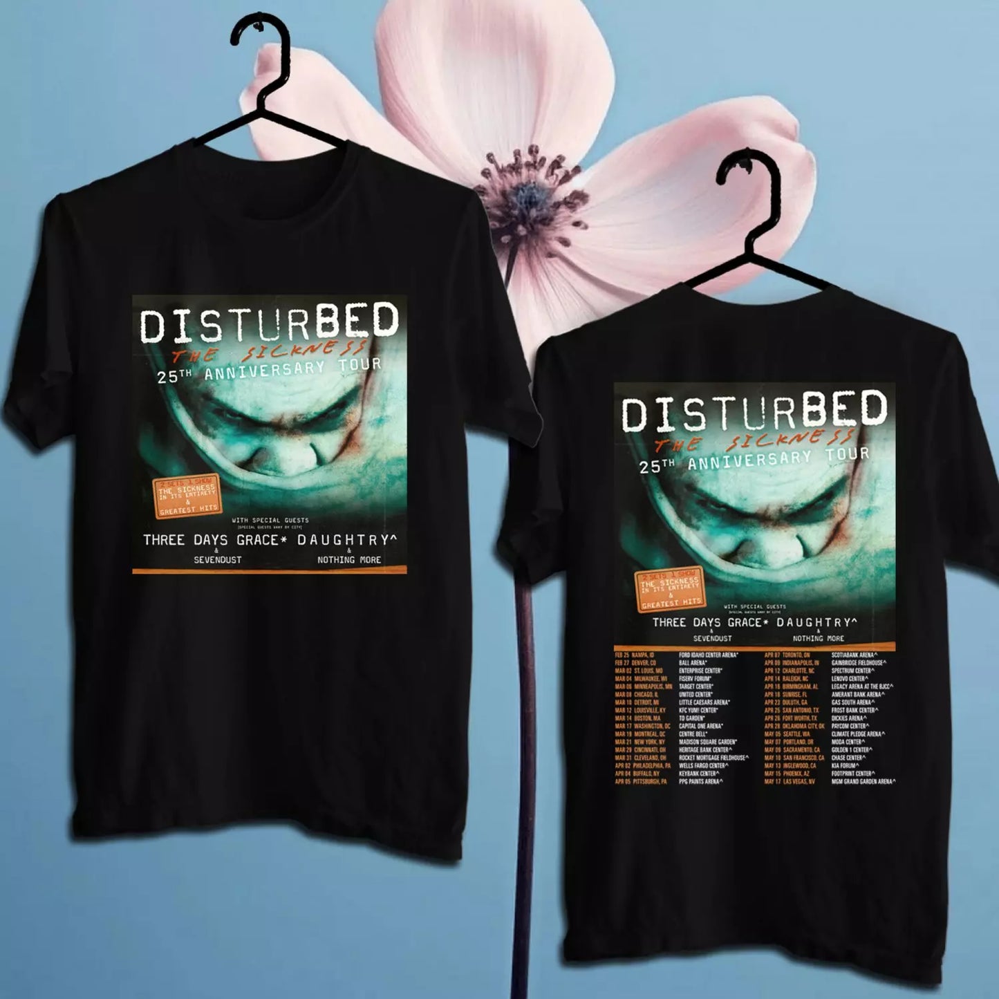DISTURBED THE SICKNESS 25TH ANNIV NORTH AMERICAN TOUR 2025