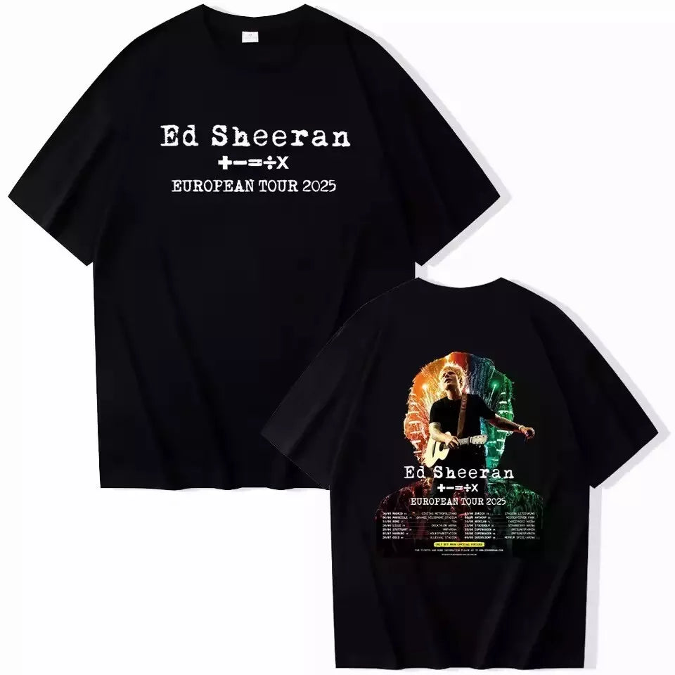 Ed Shee european tour 2025 T-Shirt For Fans
