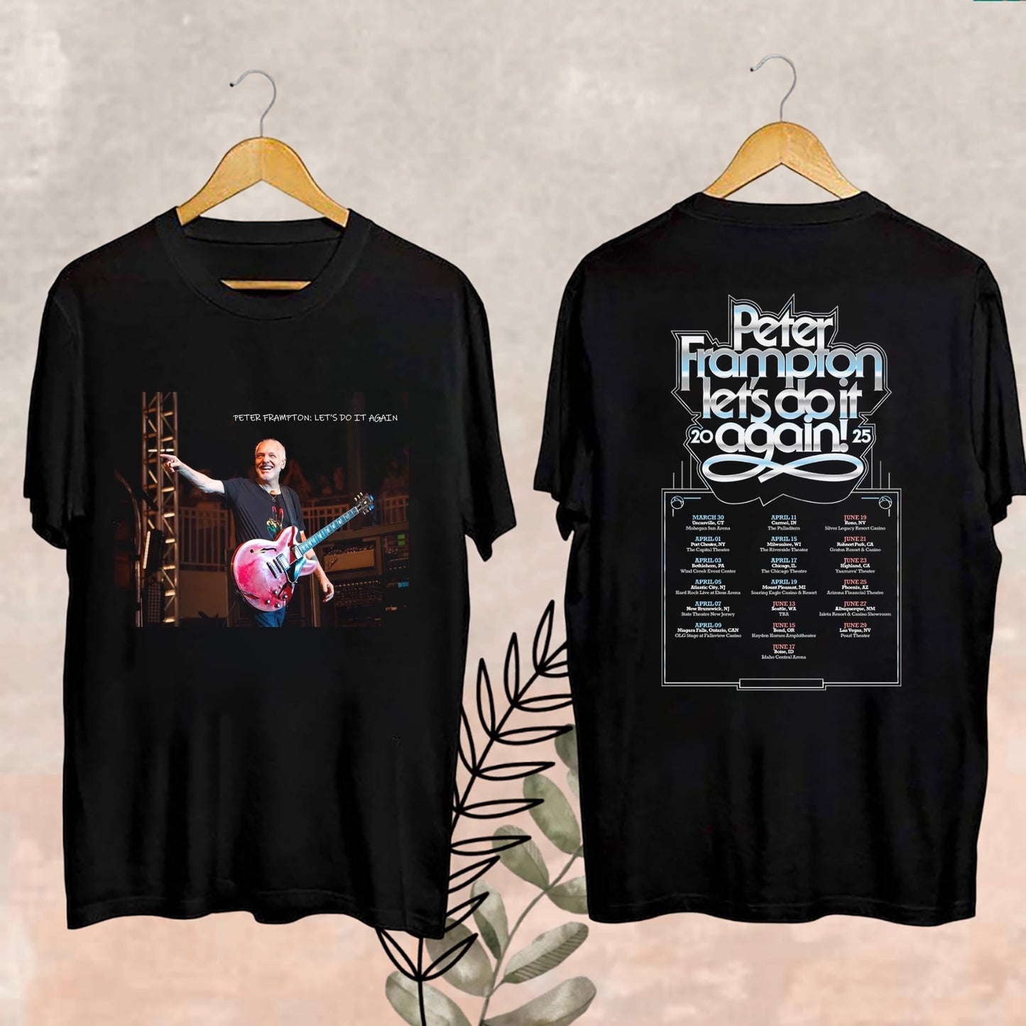 2025 Peter Frampton Lets Do It Again Merch, Peter Frampton Lets Do It Again Fan