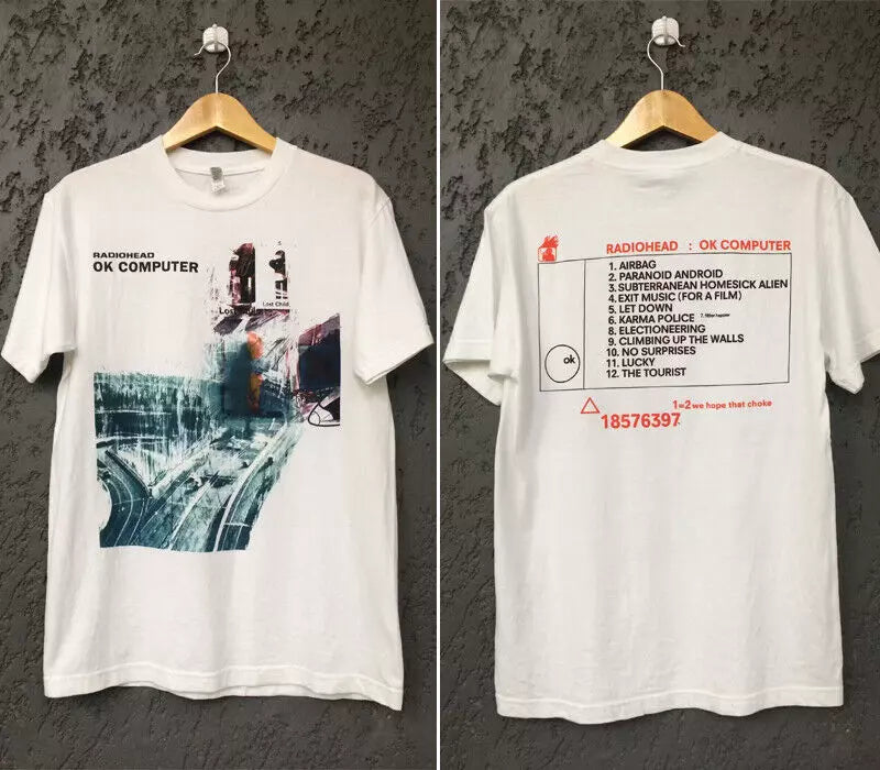 Radiohead Ok Computer Album T-shirt