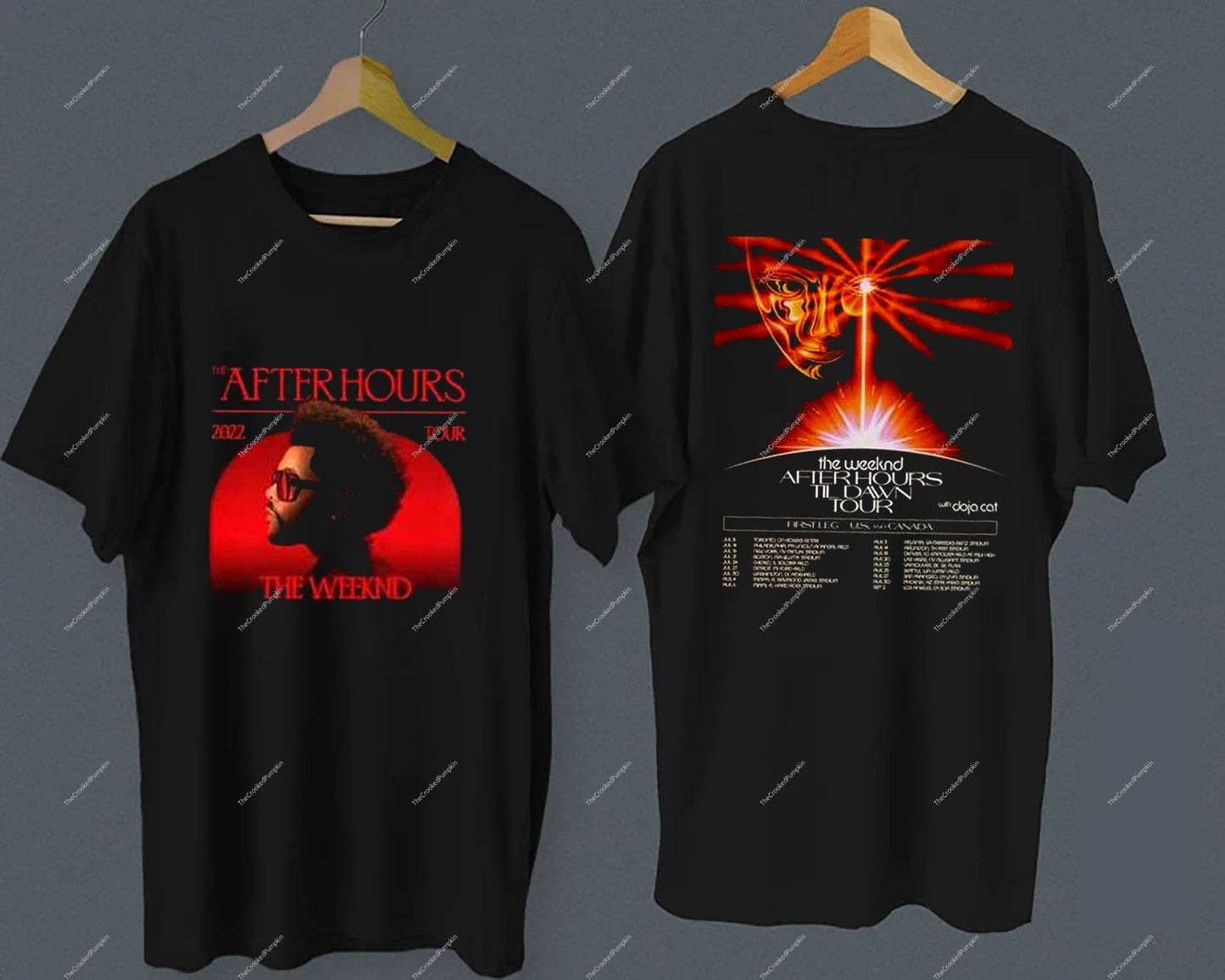 The After Hours Til Dawn Tour 2022 Shirt, The Wknd Tshirt, The After Hours 2022 T-shirt