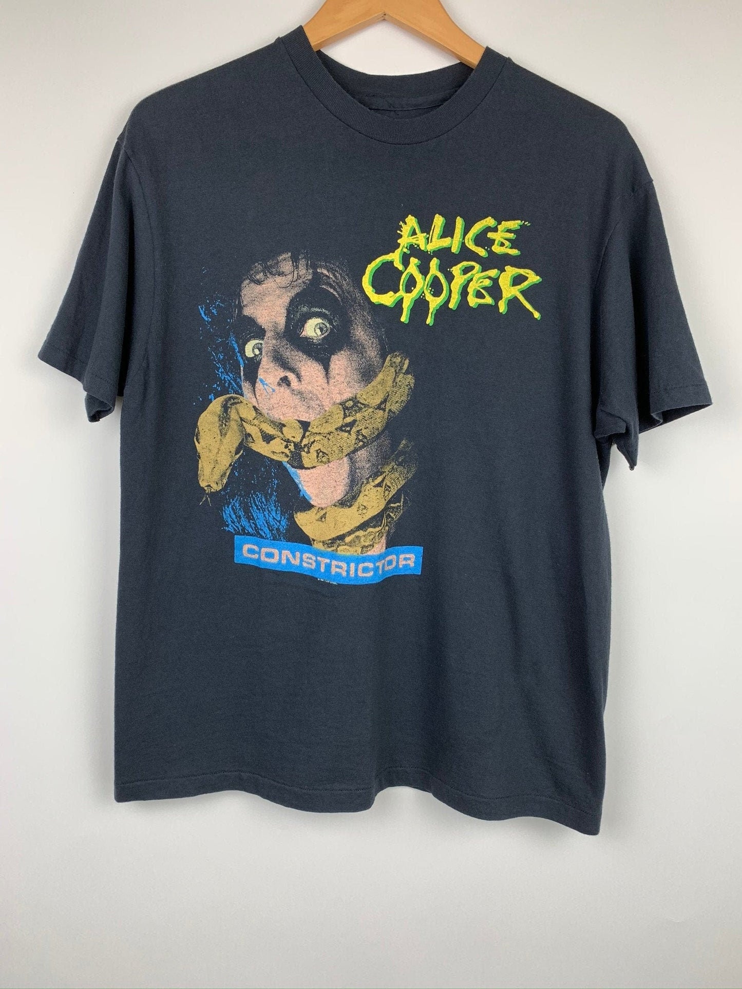 Vintage Alice Cooper Constrictor 1986 Band Tour T-Shirt