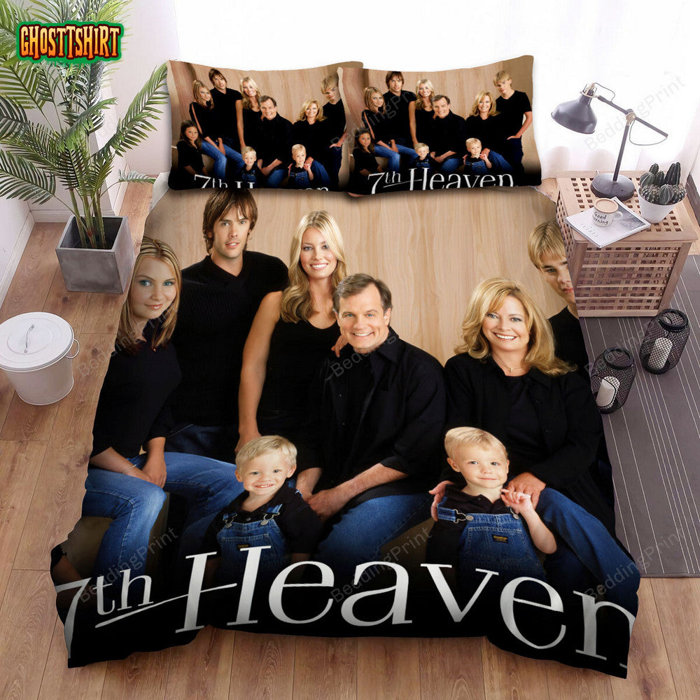 7th Heaven Movie Poster 3 Bed Sheets Duvet Cover Bedding Set