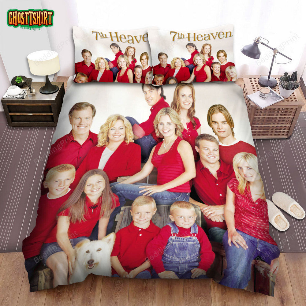 7th Heaven Movie Poster 4 Bed Sheets Duvet Cover Bedding Set