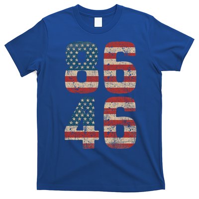 86 46 Impeach Biden 46 Vintage Distressed 8646 Anti Biden T-Shirt