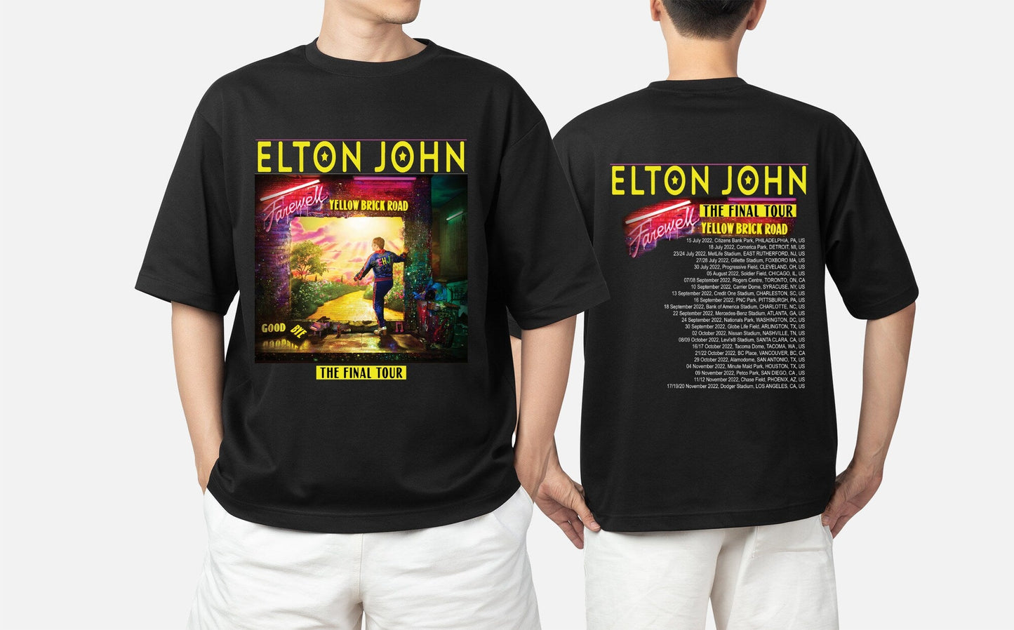 Elton John The Final Tour 2022 T-Shirt