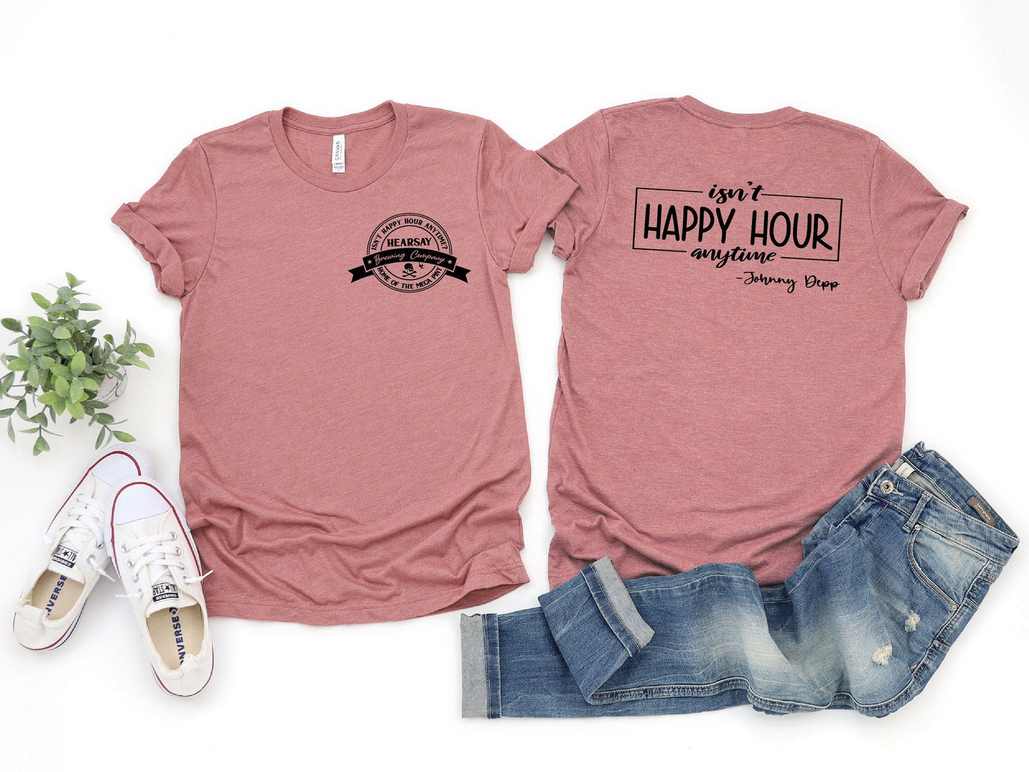 Johnny Depp Hearsay Brewing Co Shirt, Johnny D Hearsay Shirt