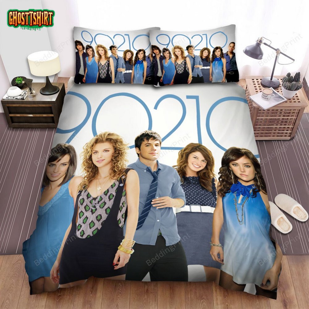 90210 Movie Poster 8 Bed Sheets Duvet Cover Bedding Set