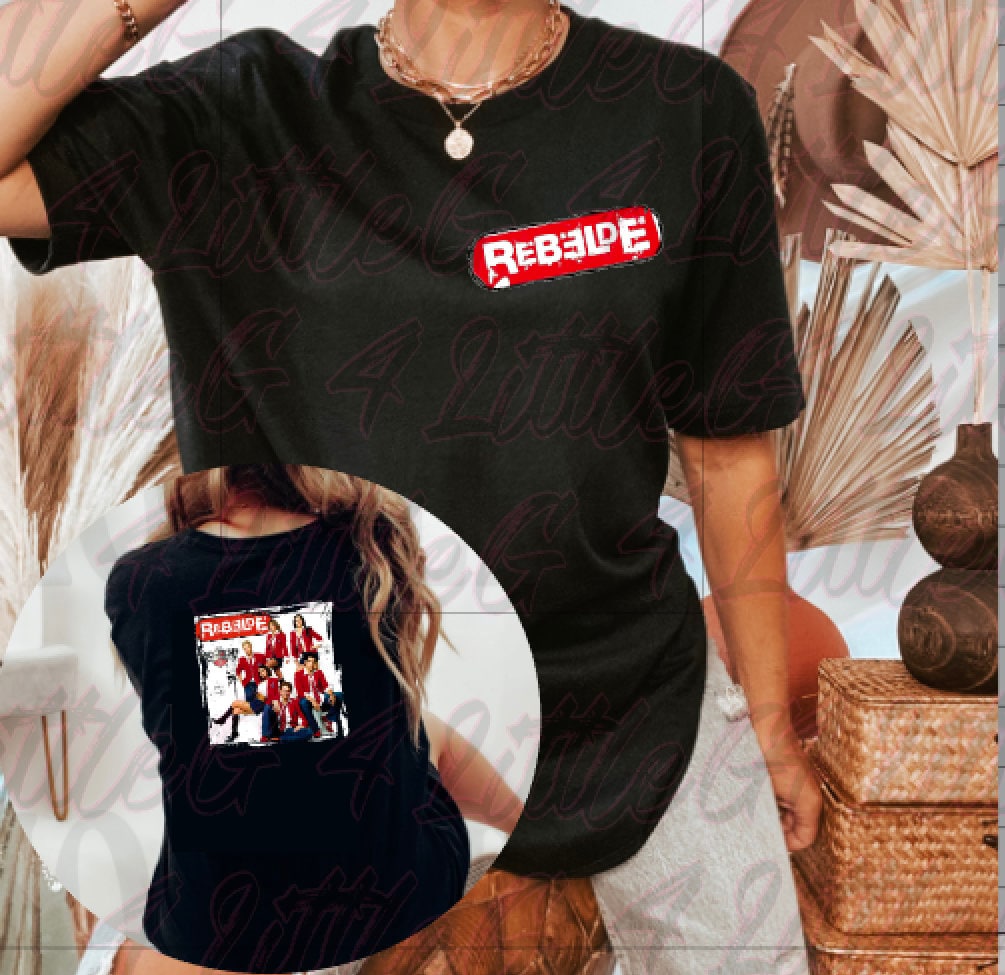 Rebelde Tee shirt, RBD Tour 2023 T Shirt