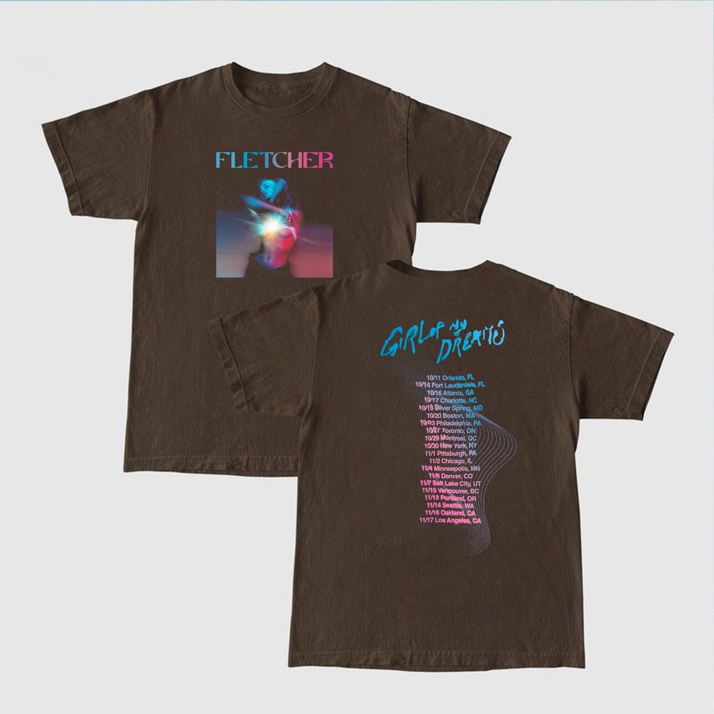 Girl of My Dreams Tour Fletcher Shirt
