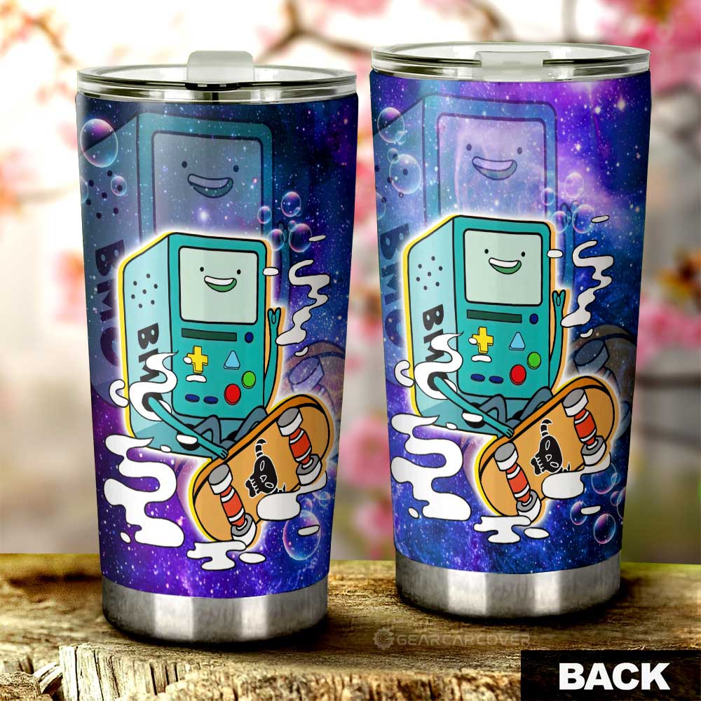 Adventure Time Bmo Galaxy Stainless Steel Tumbler Cup Custom