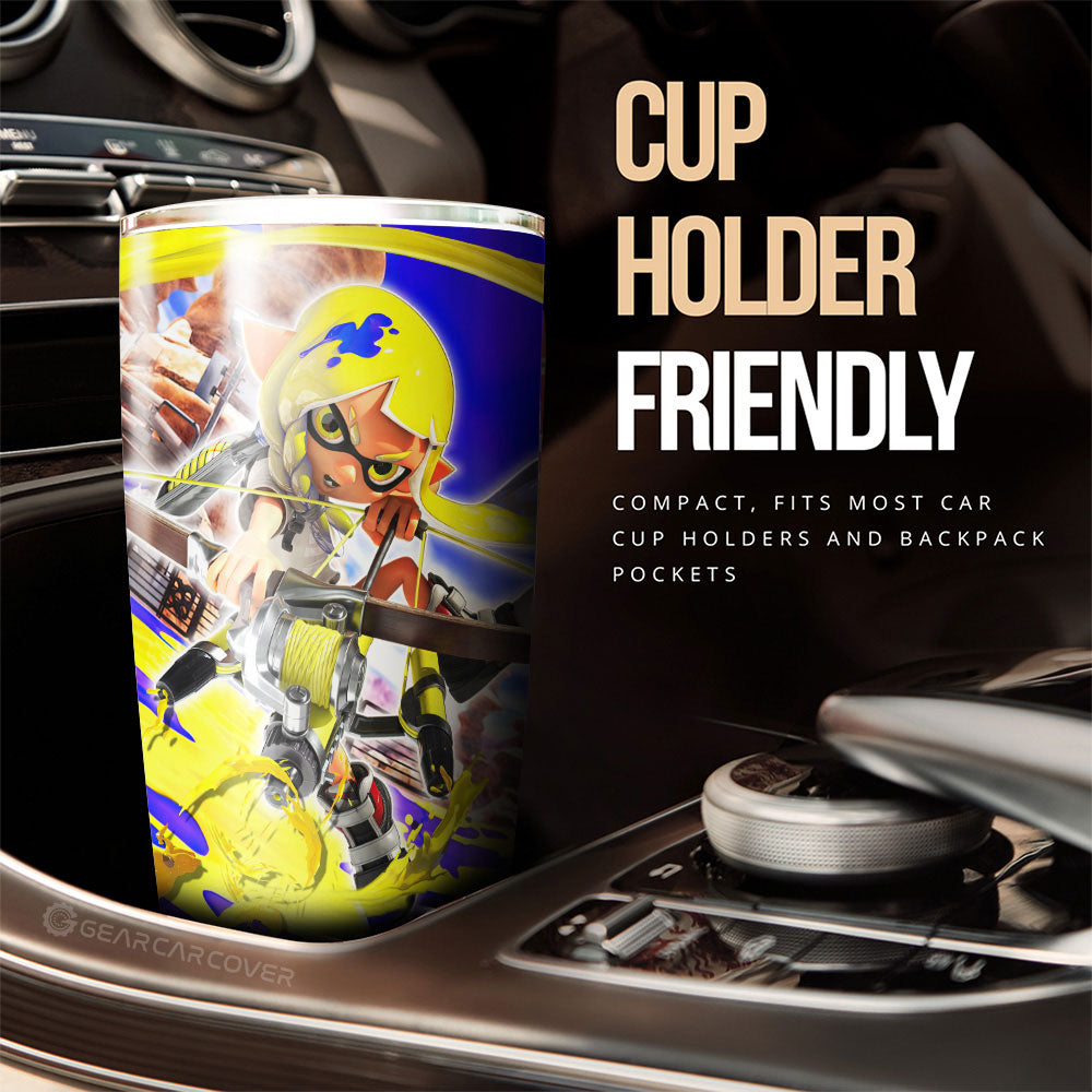 Agent 3 Splatoon Tumbler Cup Custom Car Accessories