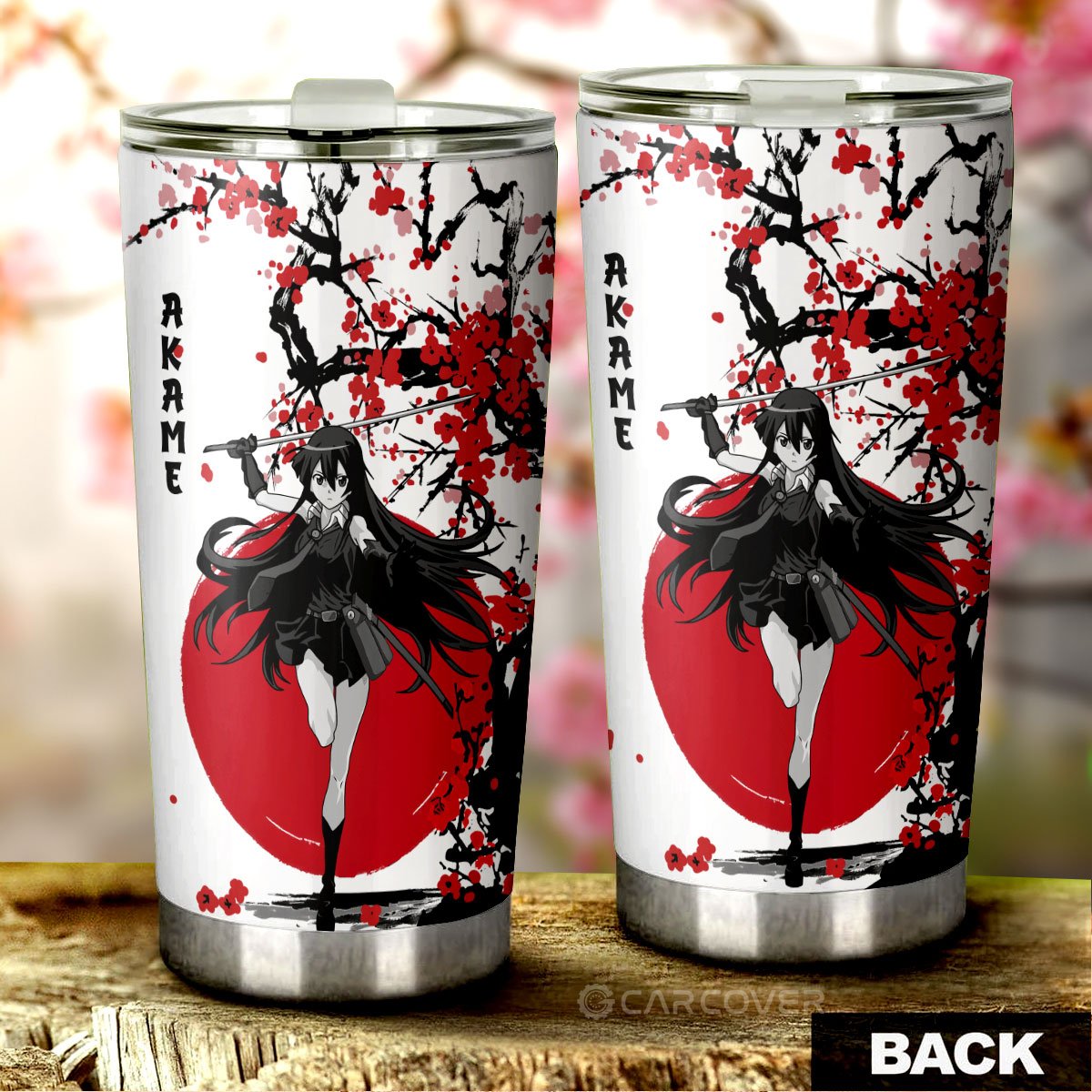 Akame Tumbler Cup Custom Akame Ga Kill Anime Car Accessories