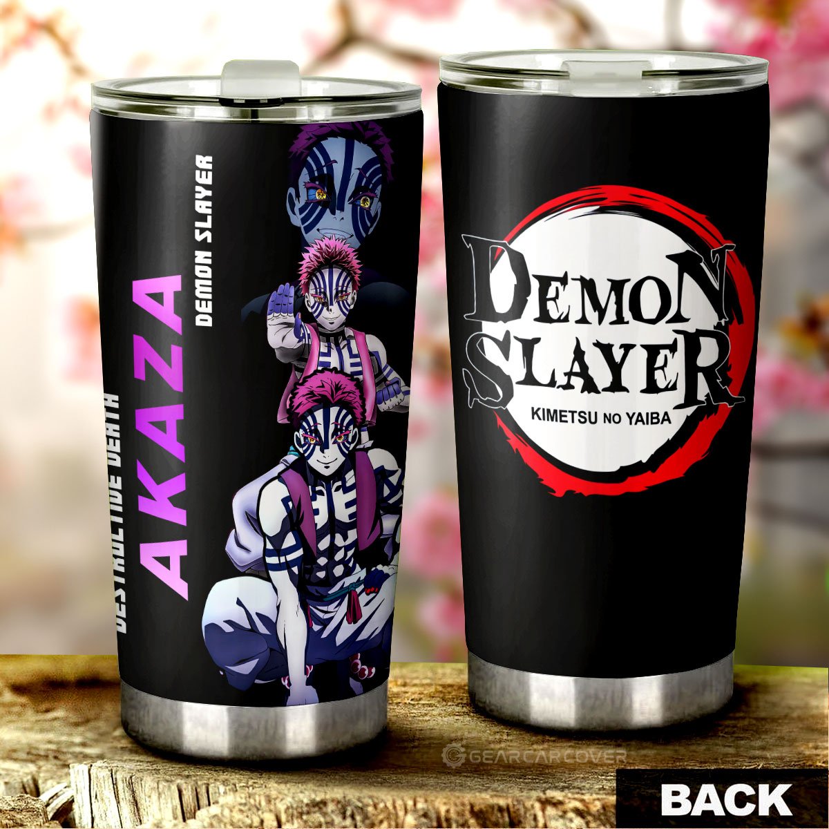 Akaza Tumbler Cup Custom Demon Slayer Anime
