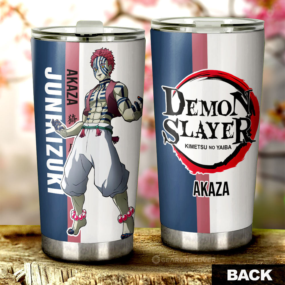 Akaza Tumbler Cup Custom Demon Slayer
