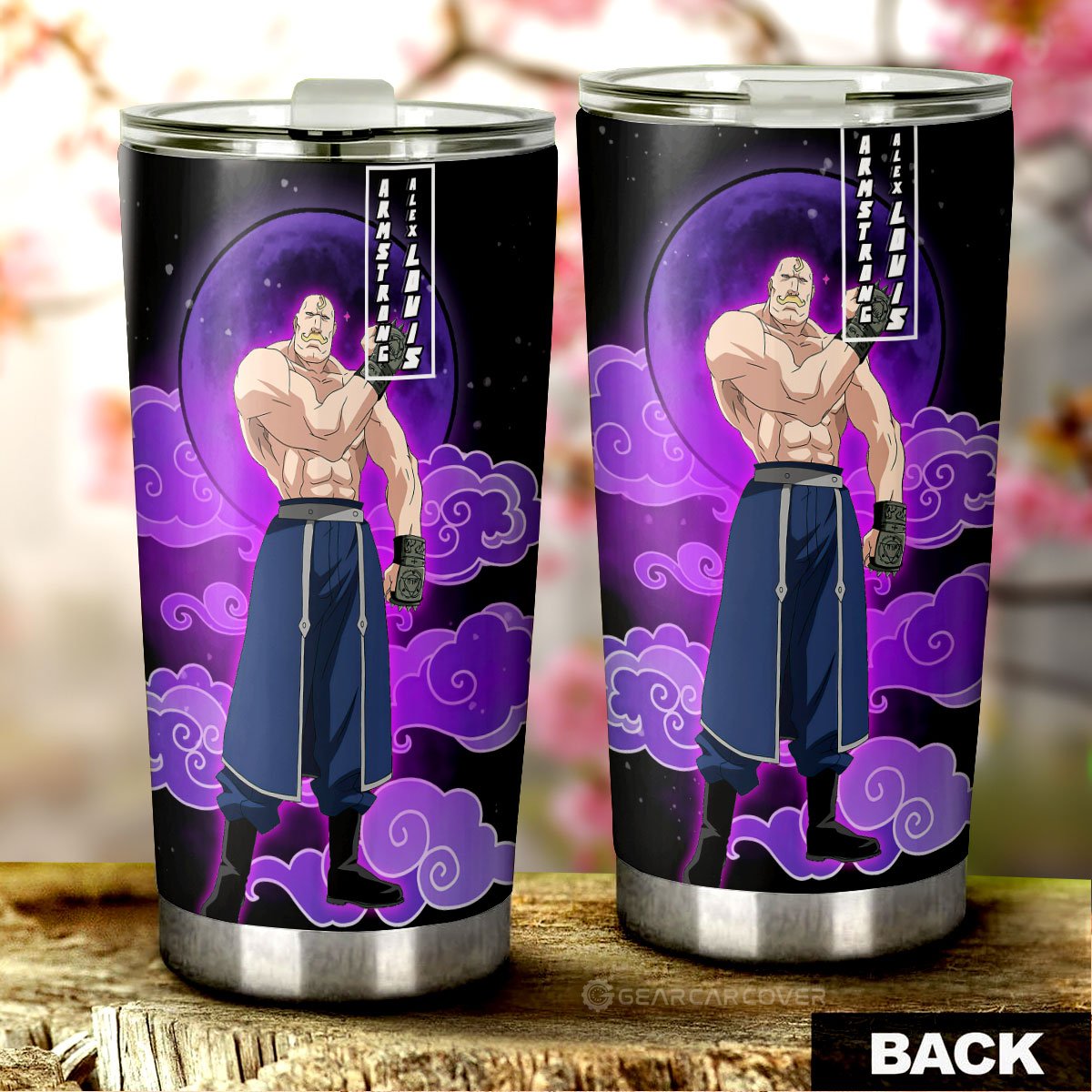 Alex Louis Armstrong Tumbler Cup Custom Car Interior Accessories