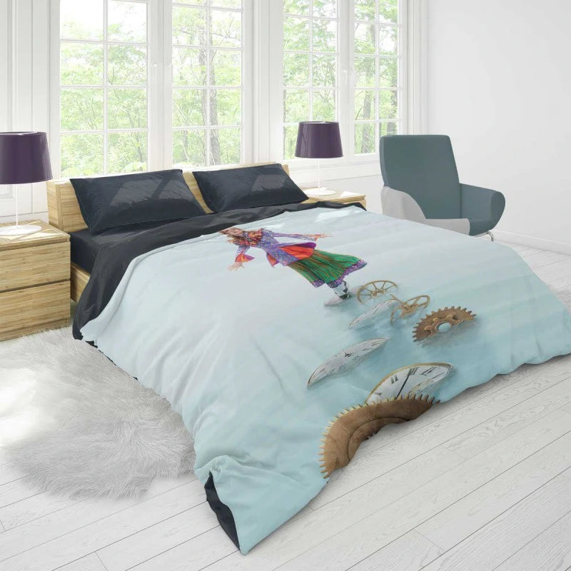 Alice Through the Looking Glass Movie Mia Wasikowska Duvet Cover