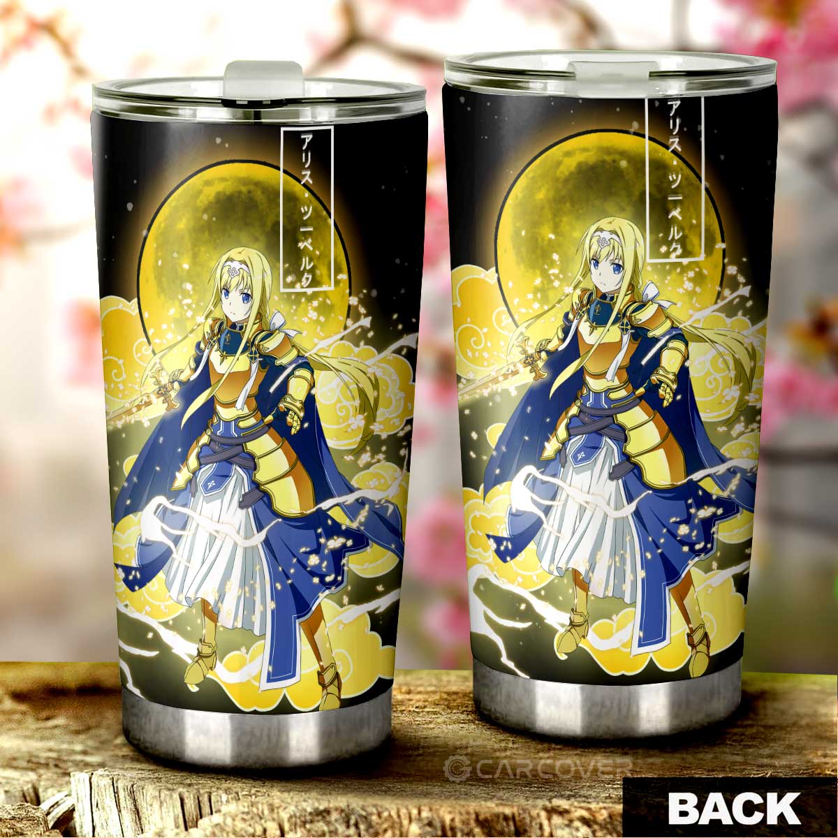 Alice Tumbler Cup Custom Sword Art Online Anime Car Accessories