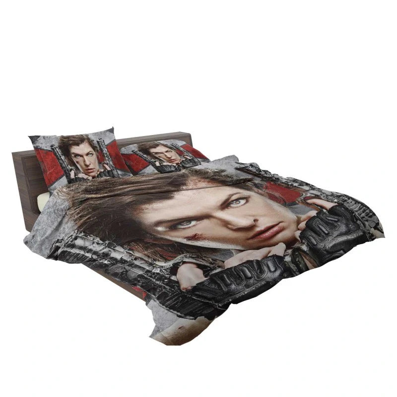Alice in Resident Evil The Final Chapter Movie Bedding Set