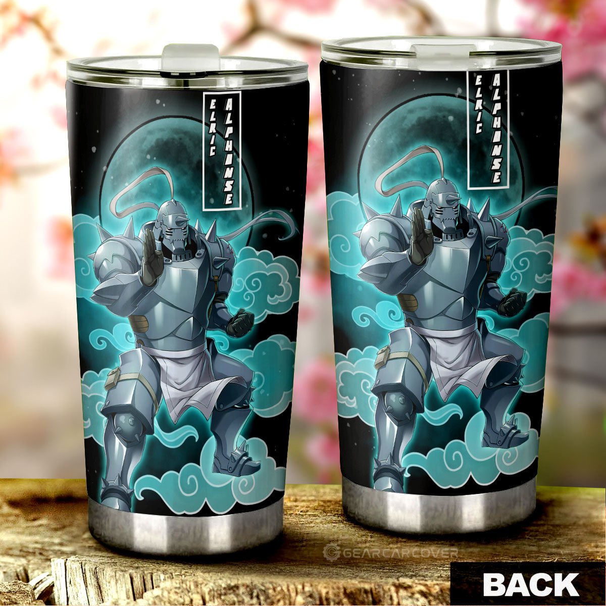 Alphonse Elric Tumbler Cup Custom Car Interior Accessories