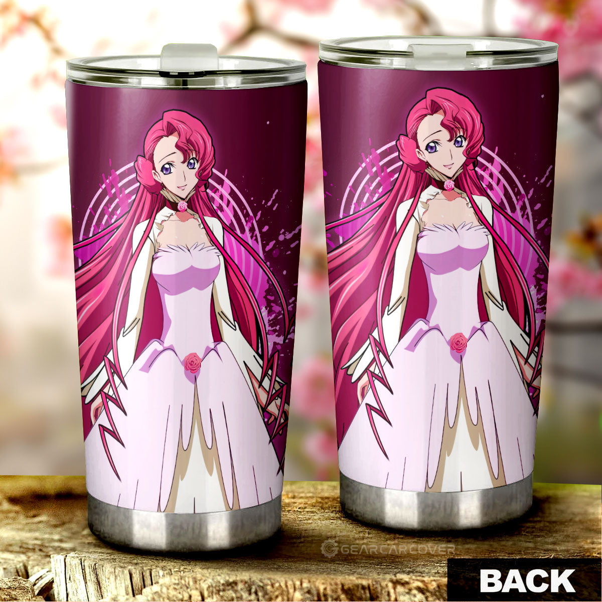 Anime Girl Euphemia Li Britannia Tumbler Cup Custom Code Geass Anime