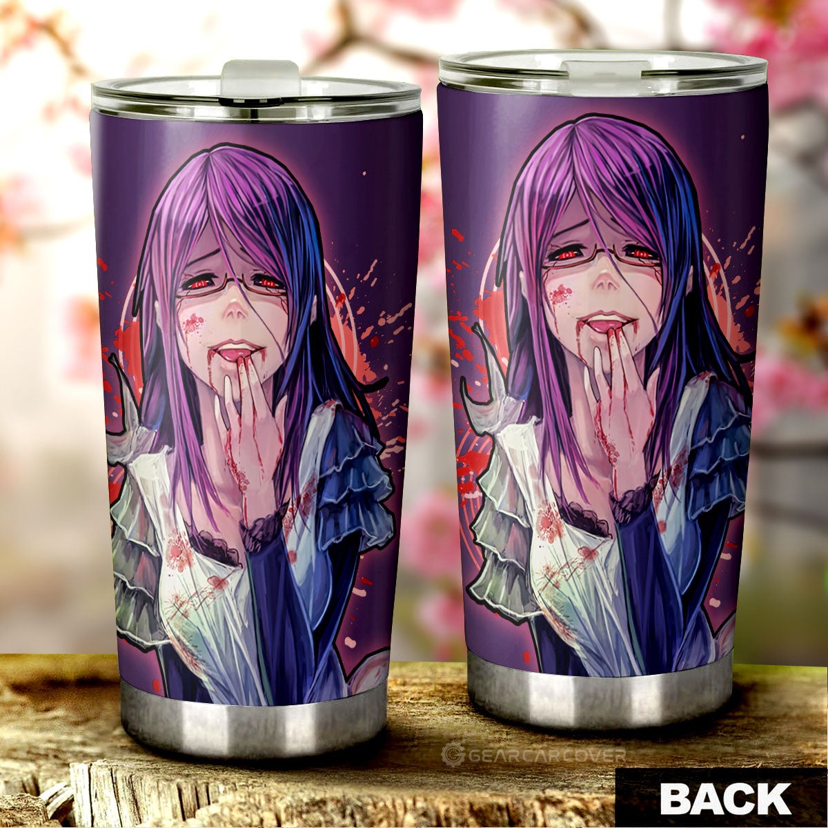 Anime Girl Rize Kamishiro Tumbler Cup Custom Tokyo Ghoul Anime