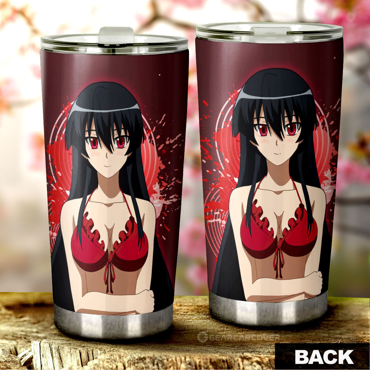 Anime Sexy Girl Akame Tumbler Cup Custom Akame Ga Kill Anime