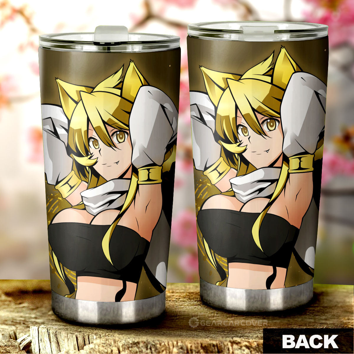 Anime Sexy Girl Leone Tumbler Cup Custom Akame Ga Kill Anime