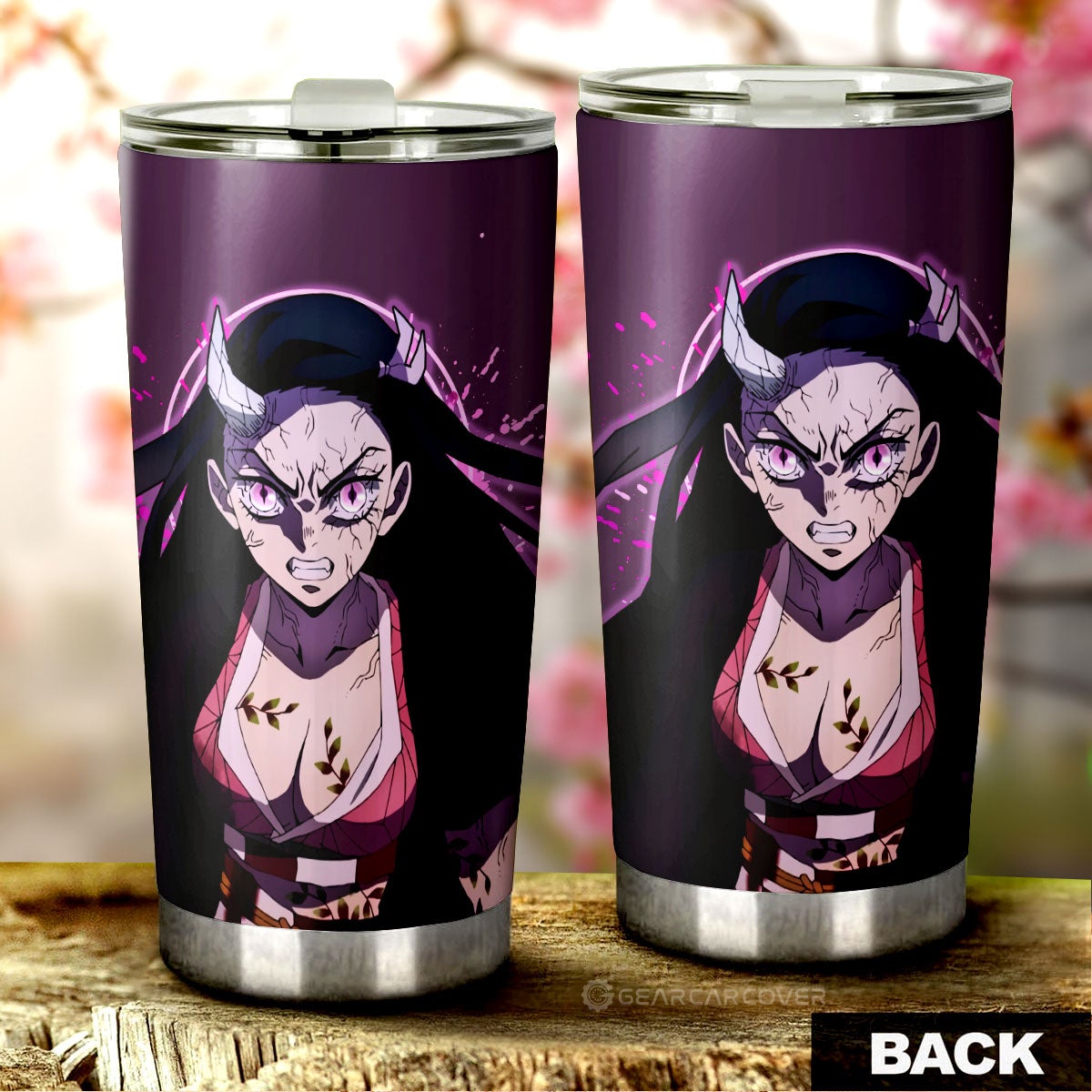 Anime Sexy Girl Nezuko Tumbler Cup Custom Demon Slayer Anime