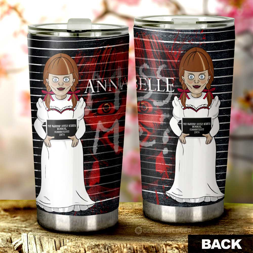 Annabelle in The Conjuring and Annabelle Tumbler Cup Custom Horror Characters Car Interior Accessories
