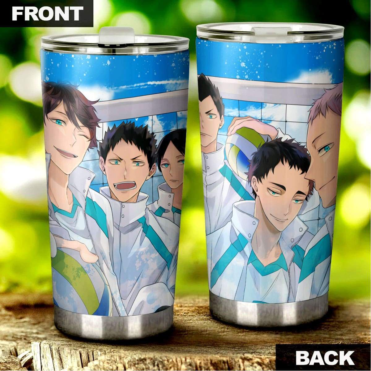 Aoba Johsai Tumbler Cup Custom Anime Haikyuu Car Accessories
