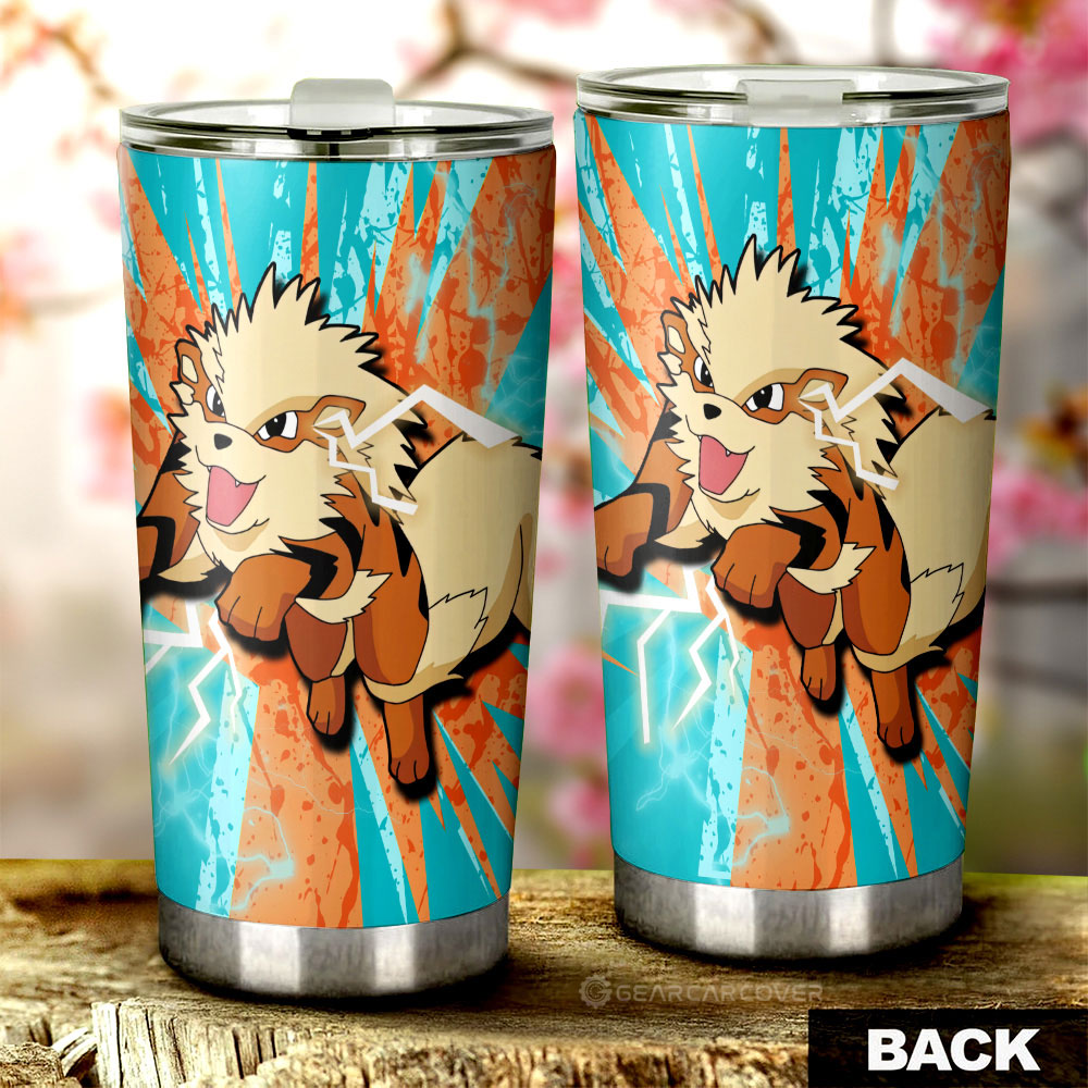 Arcanine Tumbler Cup Custom Car Interior Accessories