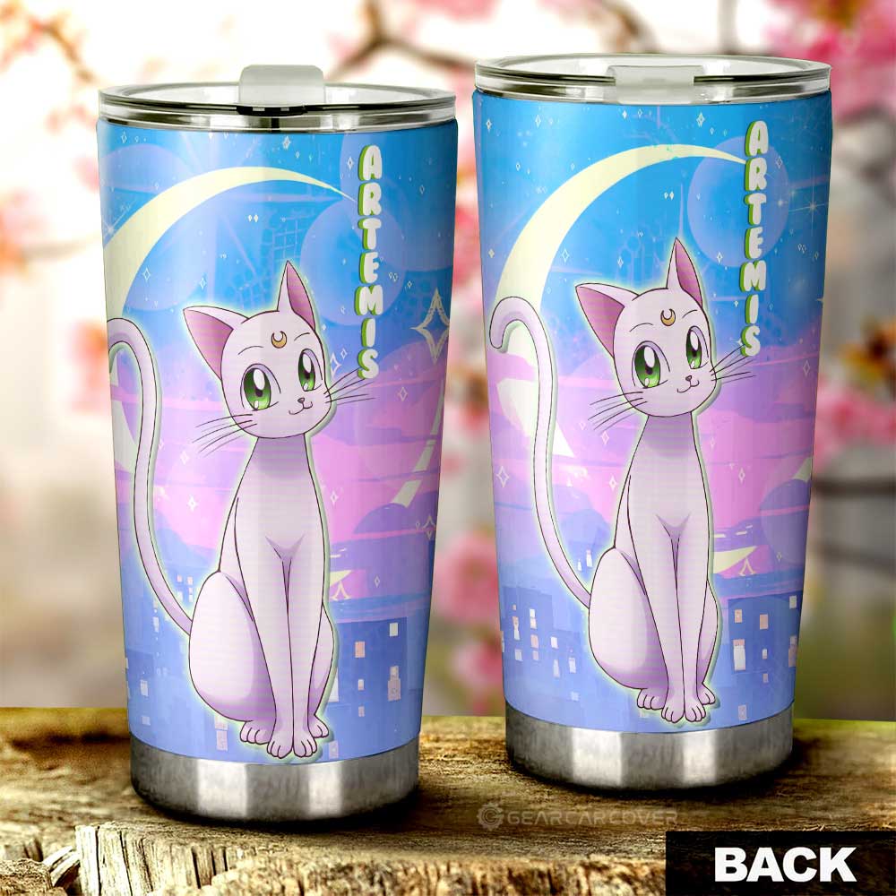 Artemis Tumbler Cup Custom Sailor Moon Anime Car Interior Accessories