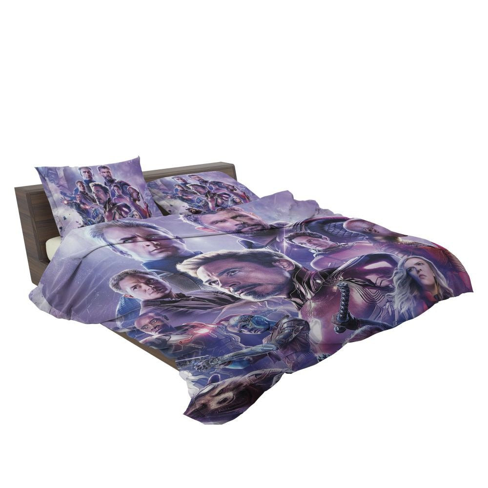 Avengers Endgame Movie Marvel Comics Bedding Set