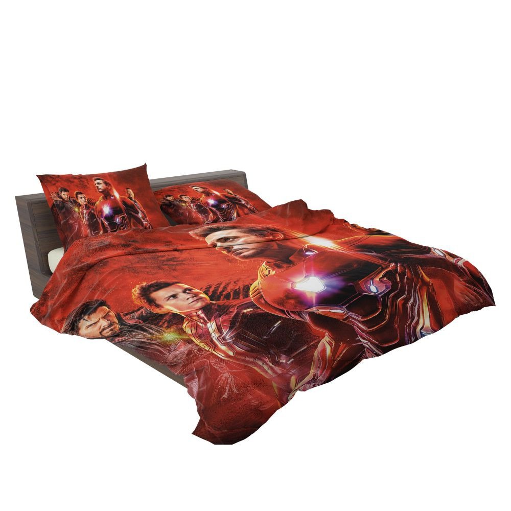 Avengers Infinity War Spider-Man Iron Man Doctor Strange Wong Bedding Set