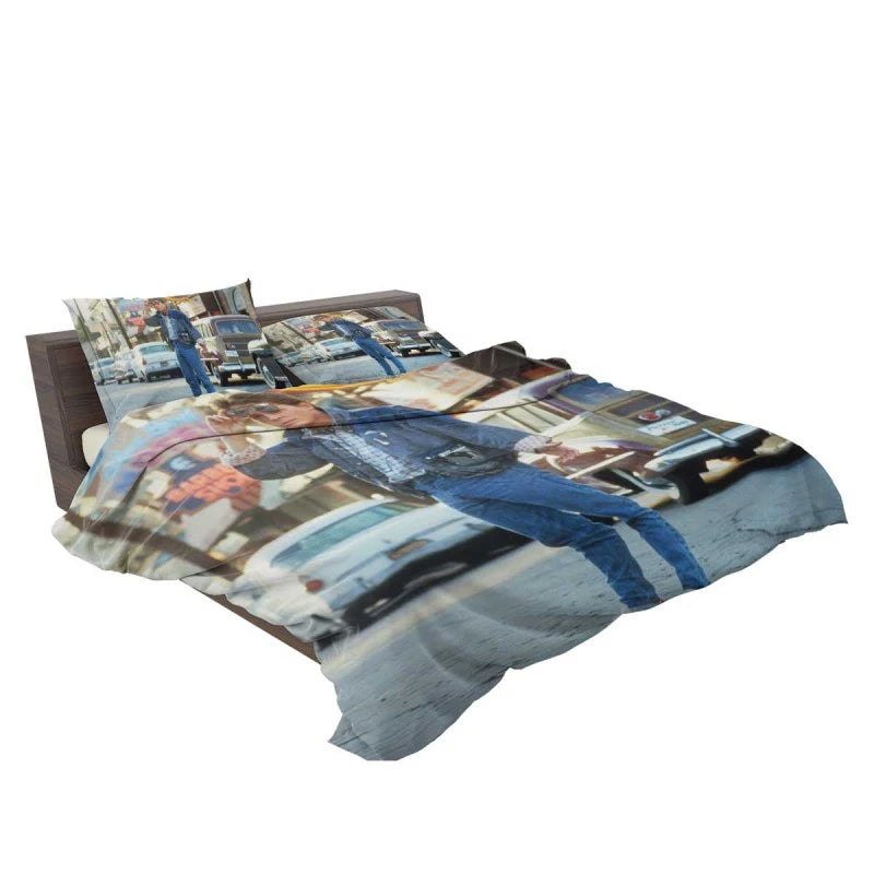 Back To The Future Move Marty McFly Michael J Fox Movie Bedding Set
