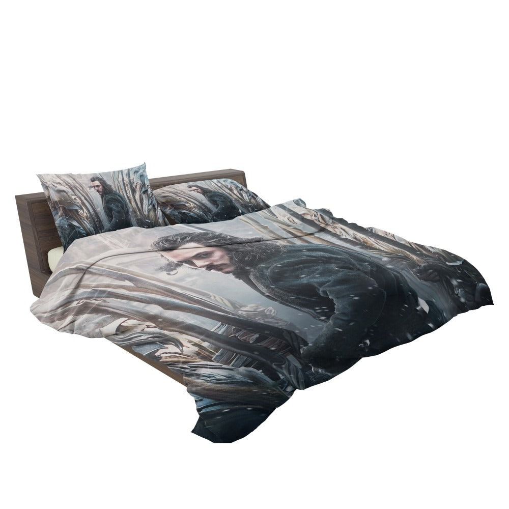 Bard the Bowman in The Hobbit Battle of the Five Armies Movie Bedding Set