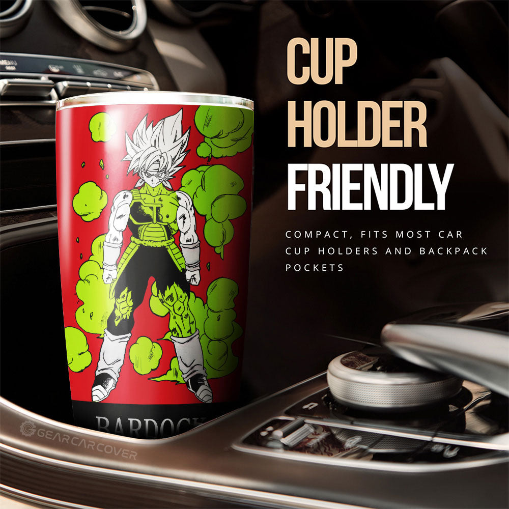 Bardock Tumbler Cup Custom Manga Color Style