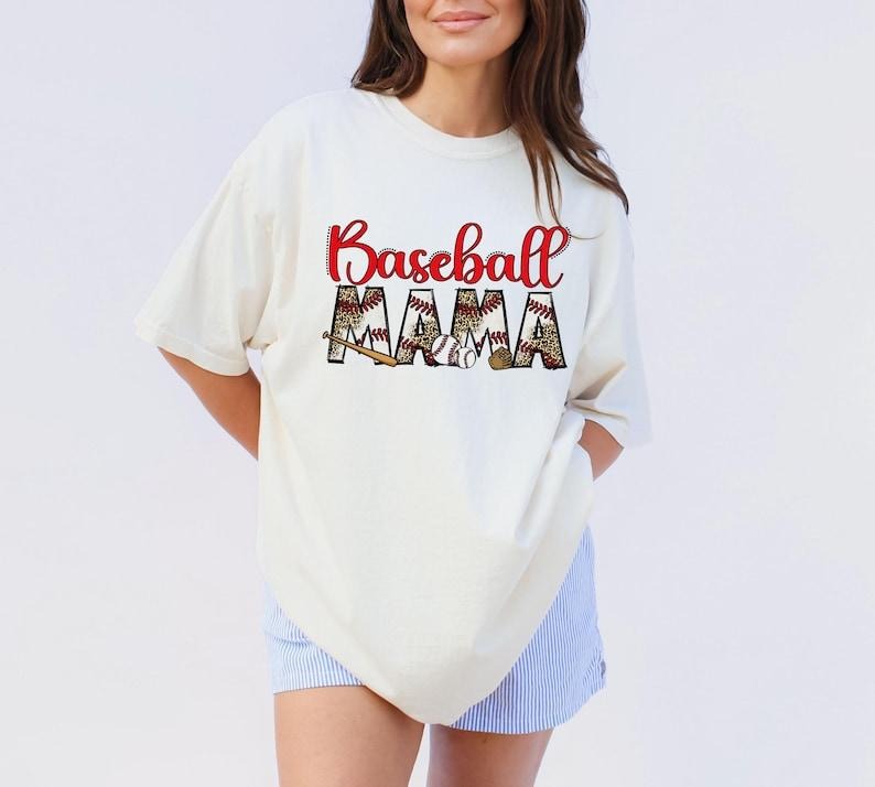 Baseball Mama TShirt, Mothers Day Gift For Mom, Gift For Baseball Lover Mom Shirt, Mothers Day Shirt, Baseball Season Shirt