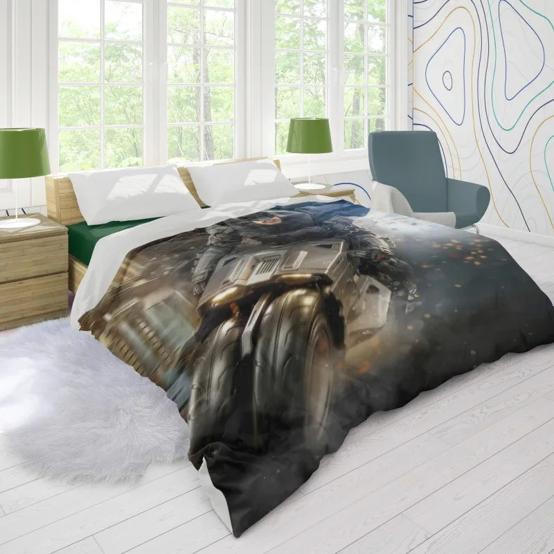 Batcycle In The Flash DC Duver Cover